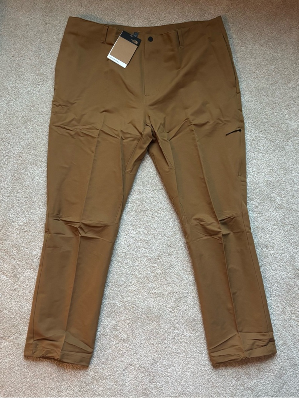 The North Face Men's Project Pants Utility Brown NWT size 40/Short